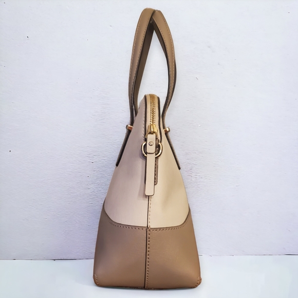 Kate Spade Cedar Street Maise Satchel Bag Pebble/Warm Putty - Picture 3 of 8